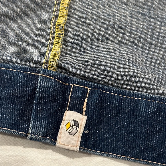 Physical Science Korea Jean Motorcycle Jacket Denim - Picture 7 of 10